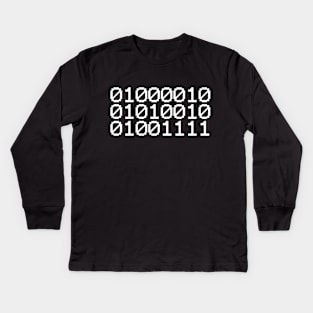 BINARY BRO Kids Long Sleeve T-Shirt